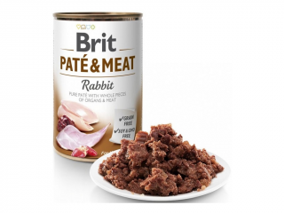 Brit Paté &amp; Meat Rabbit 800 g (Konzerva pro psy. Králičí a kuřecí masové paté.)