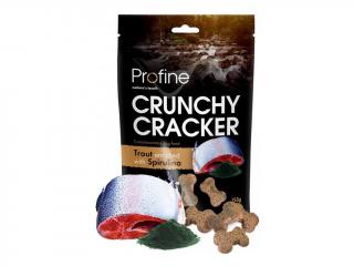Profine Dog Crunchy Cracker Trout enriched with Spirulina 150 g (Křupavý pamlsek pro psy. Pstruh obohacený spirulinou.)