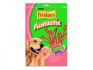Purina Friskies Funtastix 175 g (Měkký pamlsek pro psy. Šunka a sýr.)