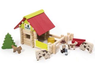 Dětská dřevěná farma - 70 dílů   (Dětská dřevěná farma. Dětská dřevěná farma)