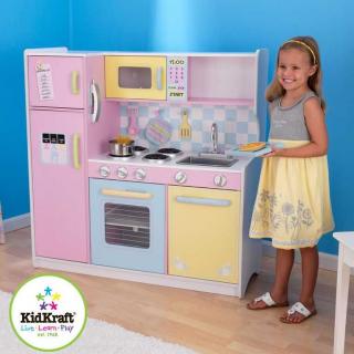 Dětská dřevěná kuchyňka - 109 cm (Dětská dřevěná kuchyňka )