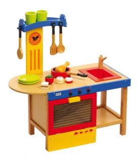 Dětská dřevěná kuchyňka LE1522 - 60 cm (Dětská dřevěná kuchyňka )