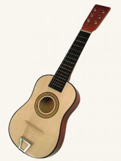 Dětská dřevěná kytara (Dětská dřevěná kytara)