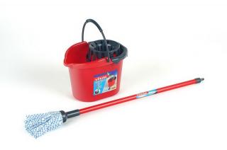 Dětská uklízecí sada - mop + kbelík (Dětská uklízecí sada - mop + kbelík)
