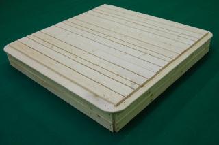 Dětské dřevěné pískoviště 150x150 s krytem (Dětské dřevěné pískoviště 150x150 s krytem)