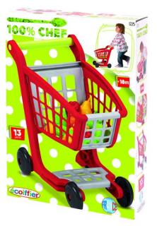 Dětský nákupní vozík s příslušenstvím (Dětský nákupní vozík. Dětský nákupní vozík s příslušenstvím)