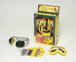 Dětský set Bosch (Dětský set Bosch, rukavice, sluchátka, brýle)