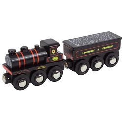 Dřevěná lokomotiva černá lokomotiva (Dřevěná lokomotiva černá lokomotiva)