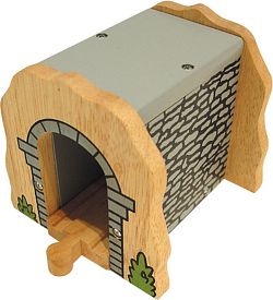 Dřevěné vláčky - BJ Tunel kamenný (Dřevěné vláčky - Dřevěné vláčky - BJ Tunel kamenný)