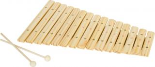 Dřevěný Xylofon (Dětský dřevěný xylofon 15 tonů)