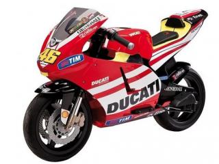 Elektrická motorka Ducati Valentino Rossi PEG-IGMC0016 (Dětská elektrická motorka - Elektrická motorka Ducati Valentino Rossi PEG-IGMC0016, 12 V)