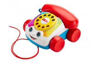 Interaktivní tahací telefon (Interaktivní telefon pro děti od 1 roku)