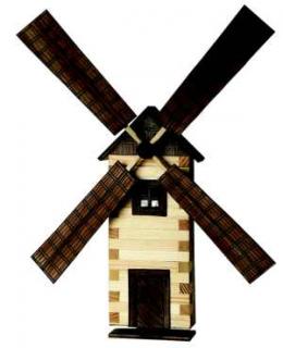 WALACHIA - Větrný mlýn (Dřevěná stavebnice WALACHIA -  Větrný mlýn - WALACHIA; 137 dílků)