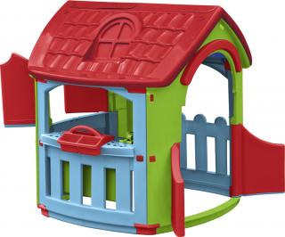 Zahradní dětský domeček - dílna (Dětský domeček na zahradu. Dětský plastový domeček na zahradu. Dětský domeček - dílna)