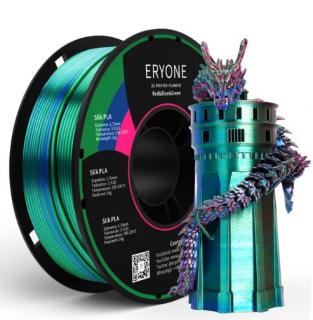 ERYONE Promotion Silk PLA Tri color - modro zeleno červený