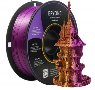 ERYONE Silk PLA Dual color - fialovo zlatý