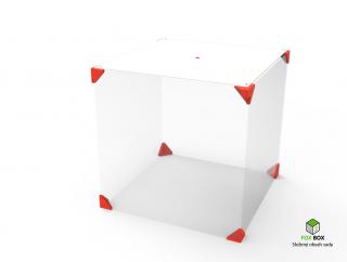 FOX BOX pro 3D tiskárnu bílo/červený - Základní
