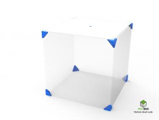 FOX BOX pro 3D tiskárnu bílo/modrý - Základní