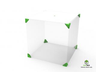 FOX BOX pro 3D tiskárnu bílo/zelený - Základní