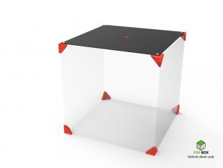 FOX BOX pro 3D tiskárnu černo/červený - Základní