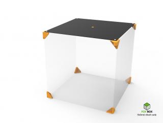 FOX BOX pro 3D tiskárnu černo/oranžový - Základní