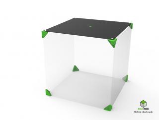 FOX BOX pro 3D tiskárnu černo/zelený - Základní