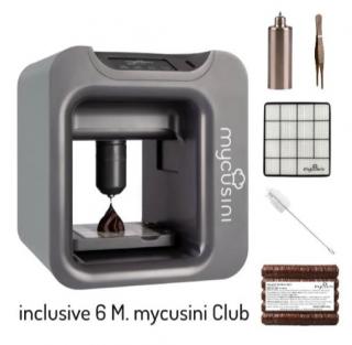 Mycusini 2.0 - 3D tiskárna čokolády - základní balíček Barva čokotiskárny: Elegant Grey