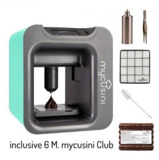 Mycusini 2.0 - 3D tiskárna čokolády - základní balíček Barva čokotiskárny: Fresh Mint