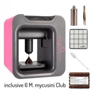 Mycusini 2.0 - 3D tiskárna čokolády - základní balíček Barva čokotiskárny: Passion Pink