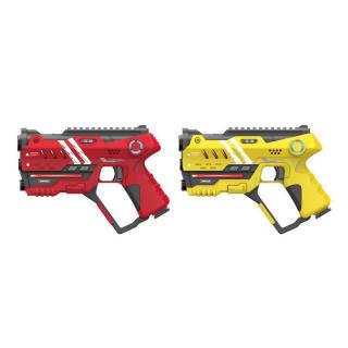 Laser Game double set - červená a žlutá barva