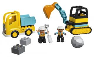 LEGO DUPLO Pásový bagr a náklaďák (D)