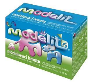 MODELOVACÍ HMOTA MODELIT 500g - bílá