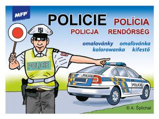 OMALOVÁNKY A5 - POLICIE