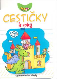 OMALOVÁNKY CESTIČKY - 4