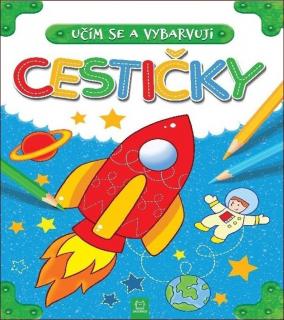 OMALOVÁNKY - UČÍM se a vybarvuji - CESTIČKY