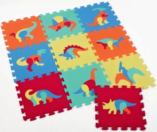 PĚNOVÉ PUZZLE - DINOSAUŘI