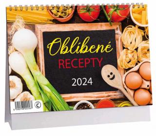 STOLNÍ KALENDÁŘ - OBLÍBENÉ RECEPTY 2024