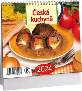 STOLNÍ MINI KALENDÁŘ - ČESKÁ KUCHYNĚ 2024