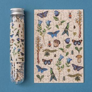 Micro puzzle Biodiverzita modrá (150 dílků, 10 x 15 cm)