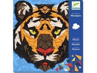 Mozaika Tygr a gorila - tvůrčí sada Djeco