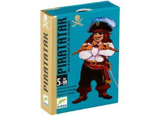 Útok pirátů (Piratatak) - strategická karetní hra Djeco
