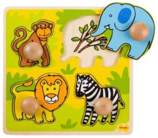 Bigjigs Toys | Vkládací puzzle Safari