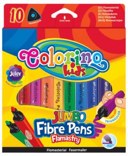 Colorino | Fixy Jumbo trojhranné - 10 barev