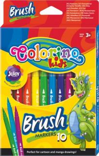 Colorino | Štětcové fixy - 10 barev