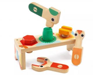 Djeco | Dřevěný stůl pro malé kutily