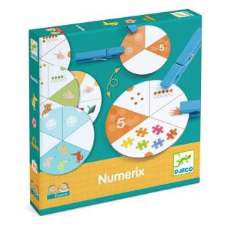 Djeco | Hra Numerix - Počítání s kolíčky