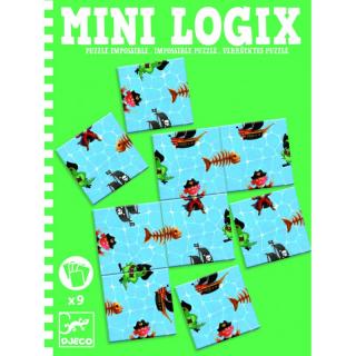 Djeco Mini logix - Pirátské puzzle