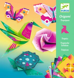 Djeco | Origami neonové Tropy