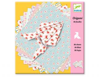 Djeco | Origami Ozdobné papíry dívčí