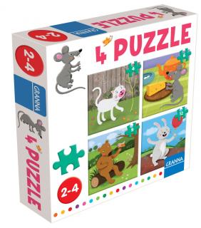 Granna | 4 puzzle Myška a kamarádi